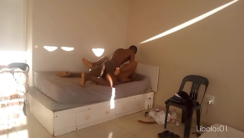 Ebony teacher with a small black hole in her pussy