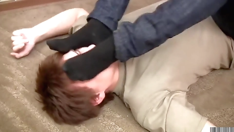 Ebony and black girl getting fucked with your foot in the bed