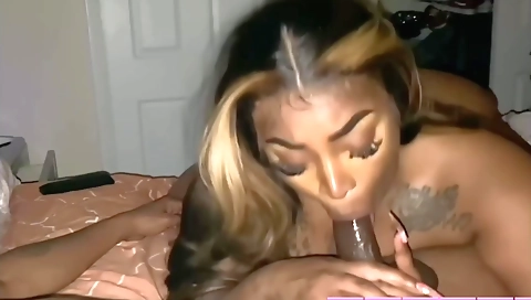 Busty brunette with a big booty gets creampie on the ass 2