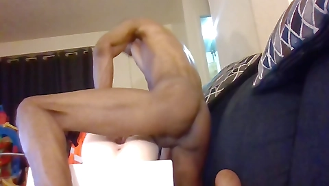 Ebony amateur gets her ass fucked on the web camera