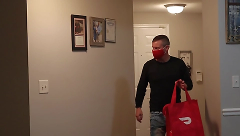 Hot interracial sex scene with ebony babe and her boss