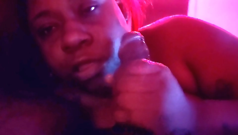 Milf with black cock gets her pussy fucked in a handjob